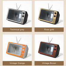 Load image into Gallery viewer, 12" Retro TV Amplifier Phone Screen Magnifier - Gifts for Dad - 3D HD Mobile Phone Screen Magnifying Enlarger for Movies, Videos, Games - Fit for All Smartphones