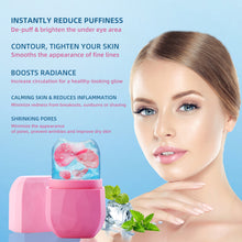 Load image into Gallery viewer, Hollamile Ice Face Roller, Tighten & Tone Skin De-Puff Eye Area, Gift for Women, Silicone Ice Mold for Face Eye Neck Puffiness, Migraine and Pain Relief Beauty Facial Tools, Black