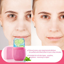 Load image into Gallery viewer, Hollamile Ice Face Roller, Tighten & Tone Skin De-Puff Eye Area, Gift for Women, Silicone Ice Mold for Face Eye Neck Puffiness, Migraine and Pain Relief Beauty Facial Tools, Black