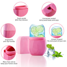 Load image into Gallery viewer, Hollamile Ice Face Roller, Tighten & Tone Skin De-Puff Eye Area, Gift for Women, Silicone Ice Mold for Face Eye Neck Puffiness, Migraine and Pain Relief Beauty Facial Tools, Black