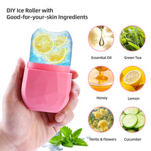 Load image into Gallery viewer, Hollamile Ice Face Roller, Tighten & Tone Skin De-Puff Eye Area, Gift for Women, Silicone Ice Mold for Face Eye Neck Puffiness, Migraine and Pain Relief Beauty Facial Tools, Black